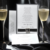 Classic Rhinestone Invitation