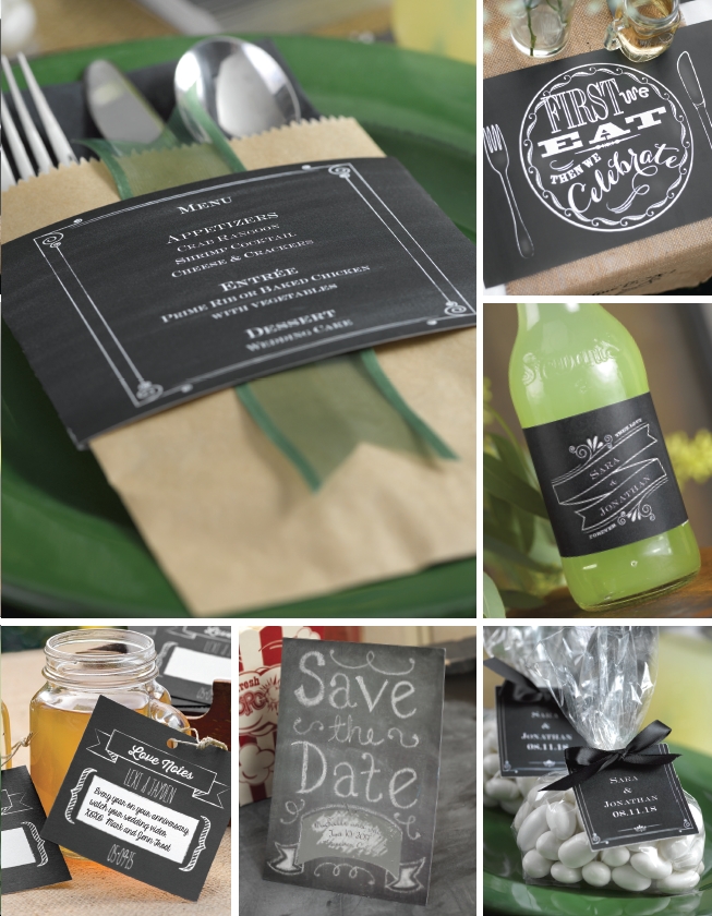 chalkboard wedding ideas