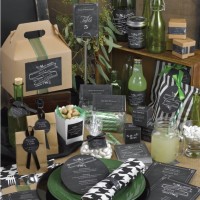 chalkboard wedding accessories