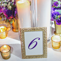Table number cards