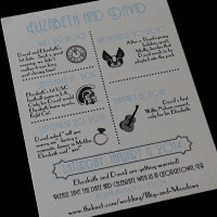 Save the Date Timeline Style