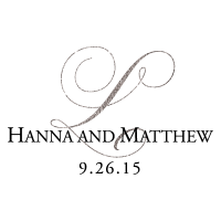 Wedding monogram