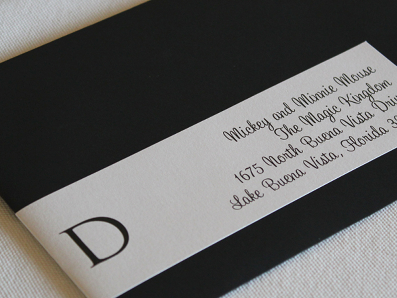 Wrap Around Labels For Wedding Invitations 2