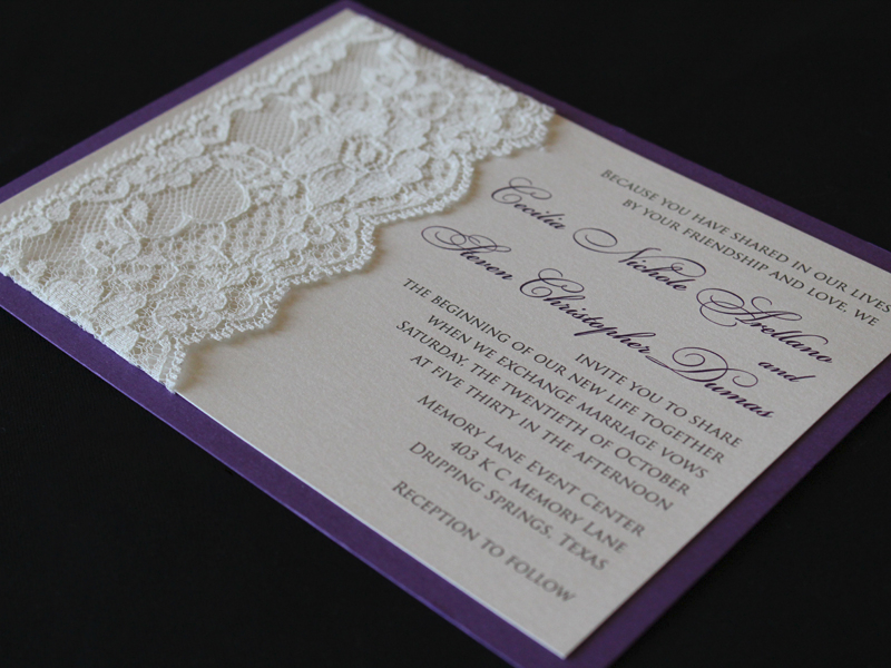 purple-shimmer-and-lace-invitation