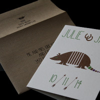 Save the Date Bark envelopes