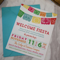 Mexican fiesta invitation